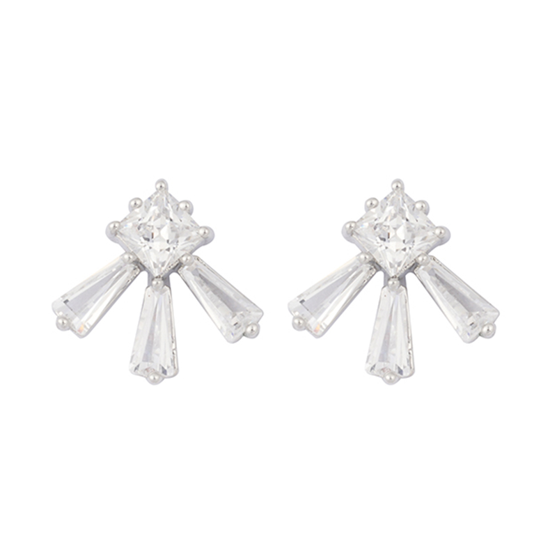 In-stock Simple Cz Earrings