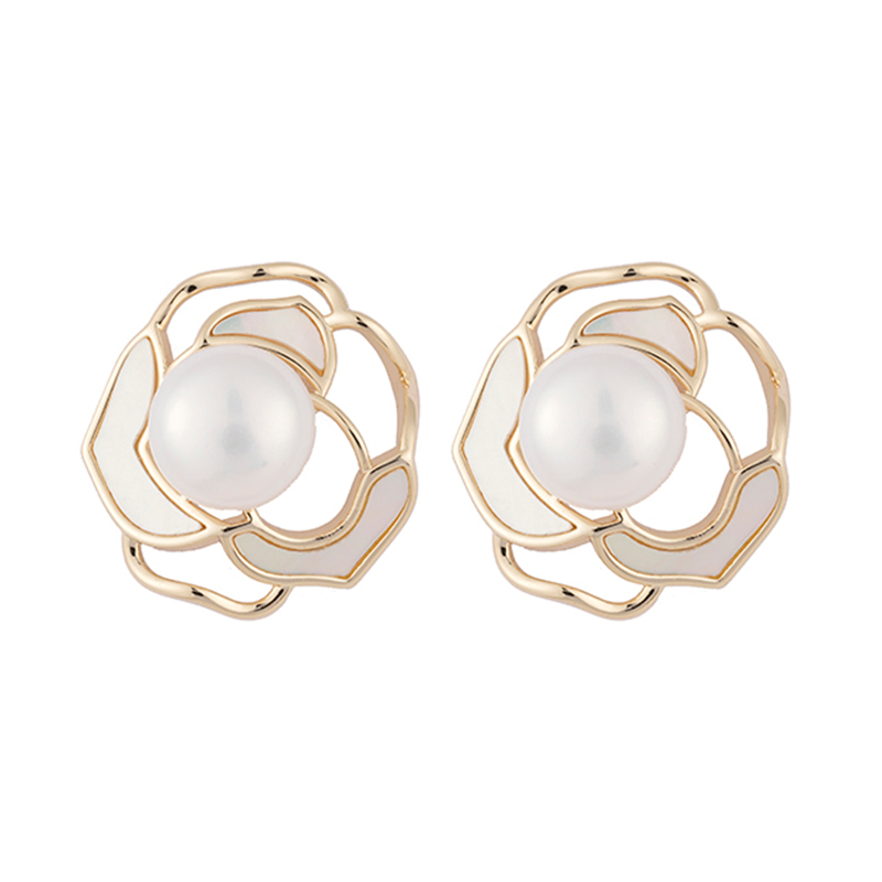 Rose Pearl Studs $2.58-2.98