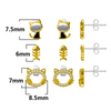 Multi-piece Set Cat And Dried Fish Cz Earrings$2.0~2.5