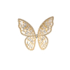 Gold Plated Butterfly Brooch $4.9-5.4