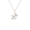 Toy Horse Charm Necklace