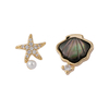 Starfish & Pearl Earrings in Stock
