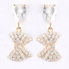 Fashion butterfly knot drop Earrings   