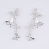 Fashion butterfly drop cz Earrings   $2.0