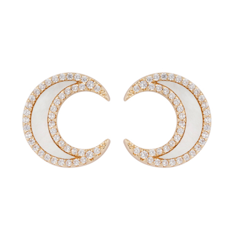 Romantic Moon Earrings $1.7-$2.3