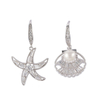 Beach Drop Earrings Pearl Decor $3.74-4.24