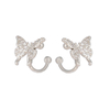 In-stock Butterfly Cubic Zirconia Earrings