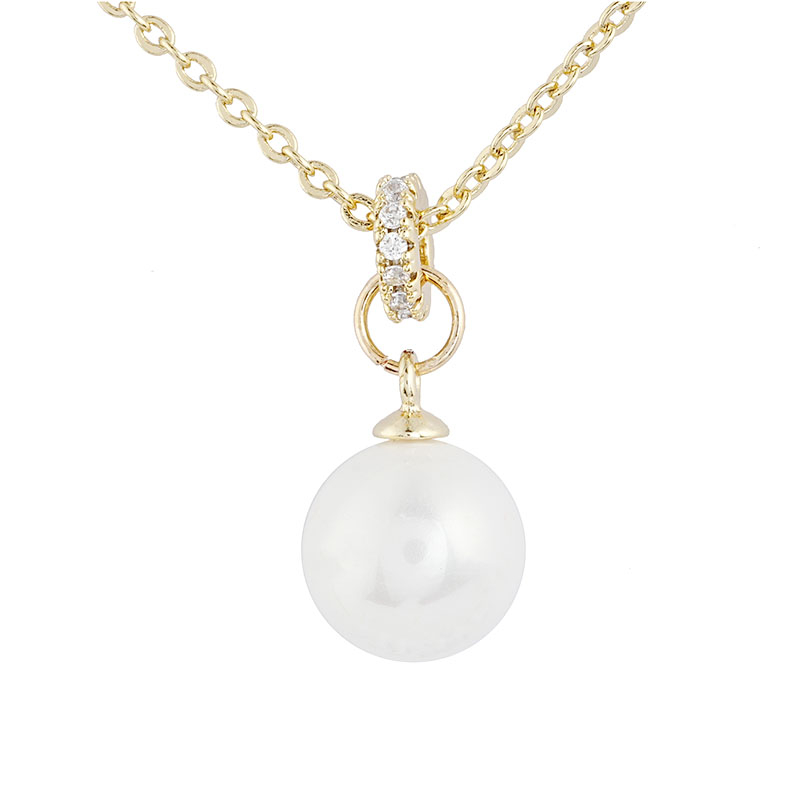 Pearl Charm Necklace