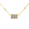 Cylinder Charm Necklace