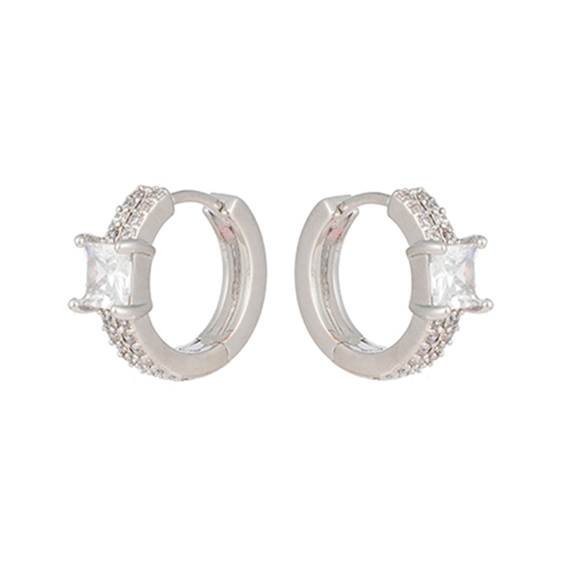 Hoop Earrings cubic zirconia wholesale $1.5-2.0