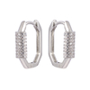 Octangle Hoop Earrings $1.0-1.7