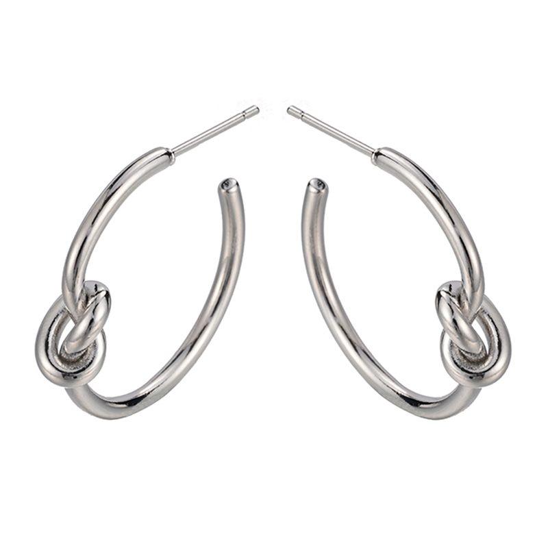 Fashion Plain Hoop Earrings $1.2~1.7
