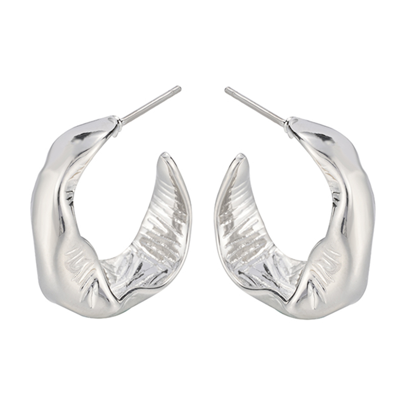 In-stock Plain Hoop Earrings $1.1~1.6