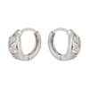 Fashion Plain Hoop Earrings$0.5~1.0