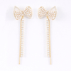 In-stock simple tassel earring with pearls $2.2-0-2.8