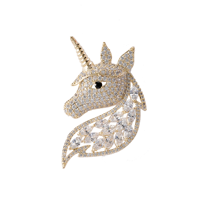 Unicorn Brooch $4.7-5.2