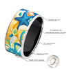 PET Multi-color Bangle 36mm PET039