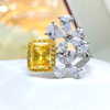 Yellow Drill Gemstone Particularly Ring RTB019