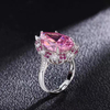 Pink Diamond Gemstone Ring RTB109