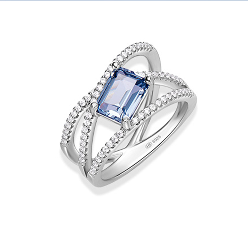 Ice Blue Stone Ring RTB110