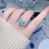 Sea Blue Gemstone Ring RTB046
