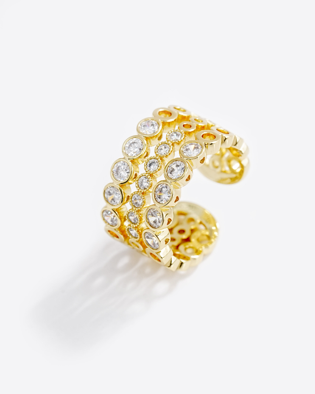 cz ring new design