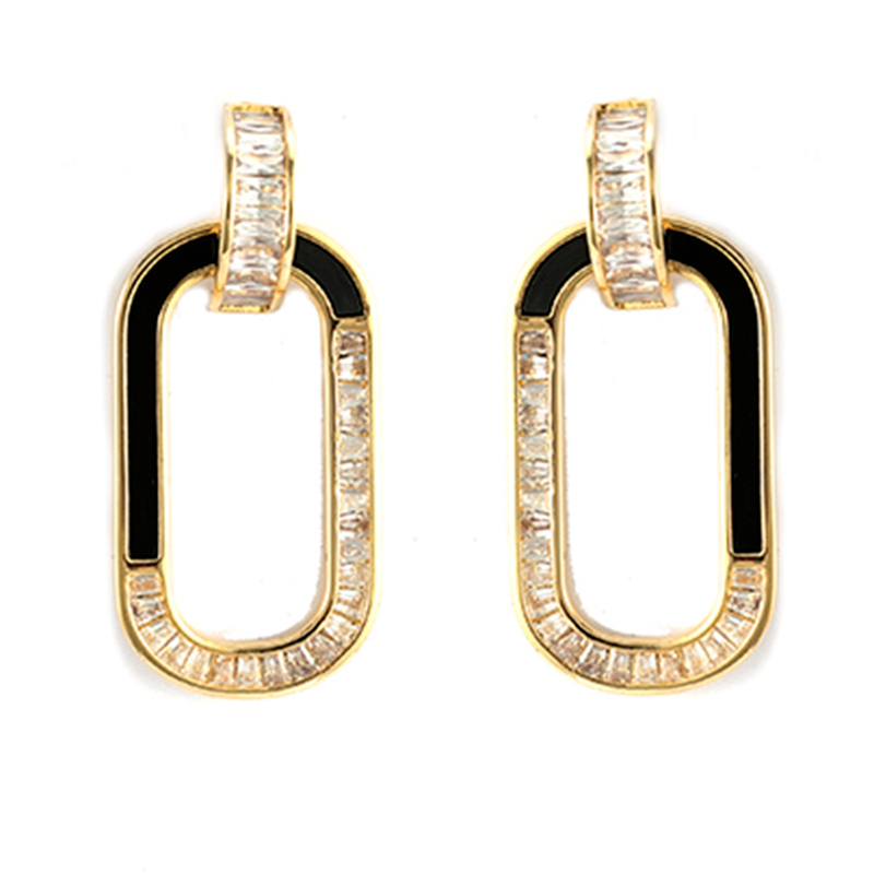 In-stock Fashion Cz Earrings $4.2-$4.6