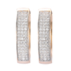 in-stock I shape cubic zirconia earring