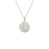 Dot Coin Charm Necklace