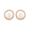 Basic Studs Pearl Zirconia Decor $2.02-2.41