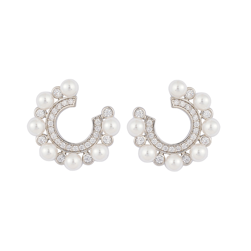 Fashion Pearl Stud Earrings Factory Price $2.25-2.70