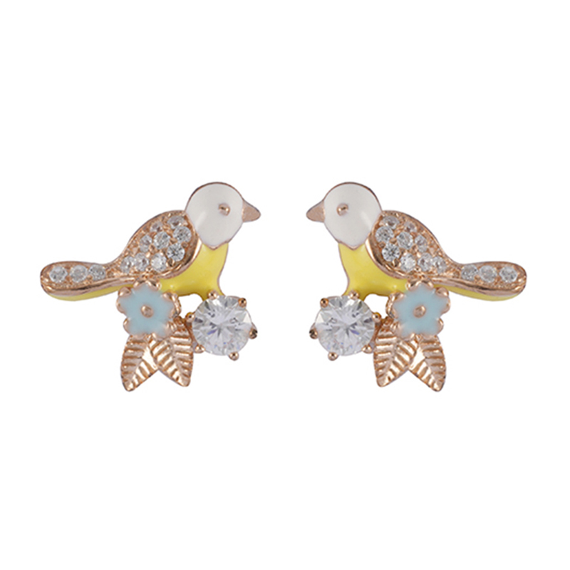 In-stock Little Birdmulti-color Earrings$1.1~1.6