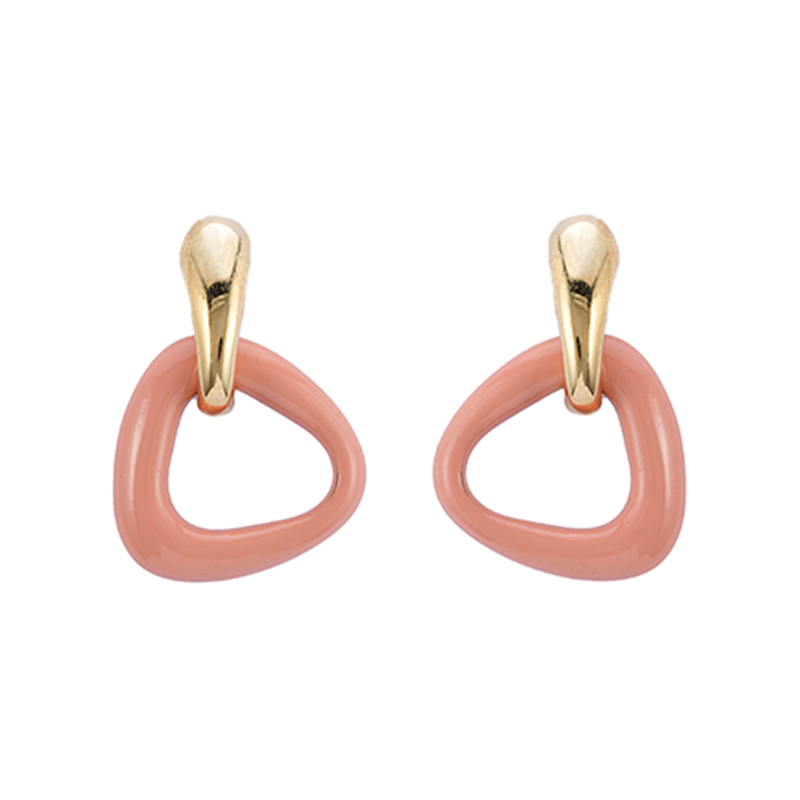 In-stock Multi-color Enamel Earrings$1.2~1.7