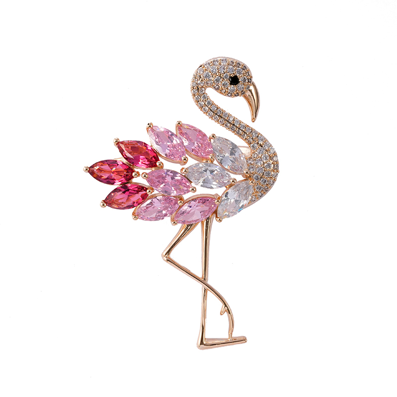 Flamingo Brooch $5.1-5.6