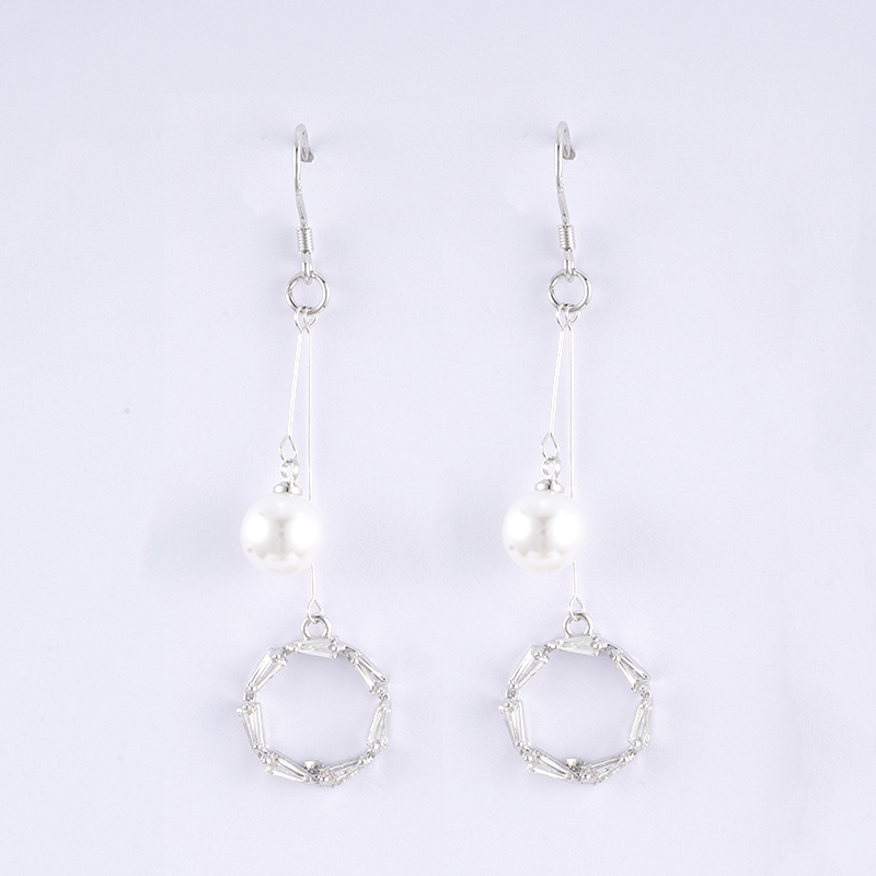 Fashion Hot semi-precious stone series earrings 