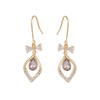  In-stock Colored Rhinestone Earrings