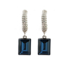 Fashion drop Earrings with blue stone $2.6-$3.2
