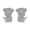 In-stock Puppy Cz Earrings