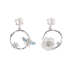 In-stock Basic Pearl Cz Earrings