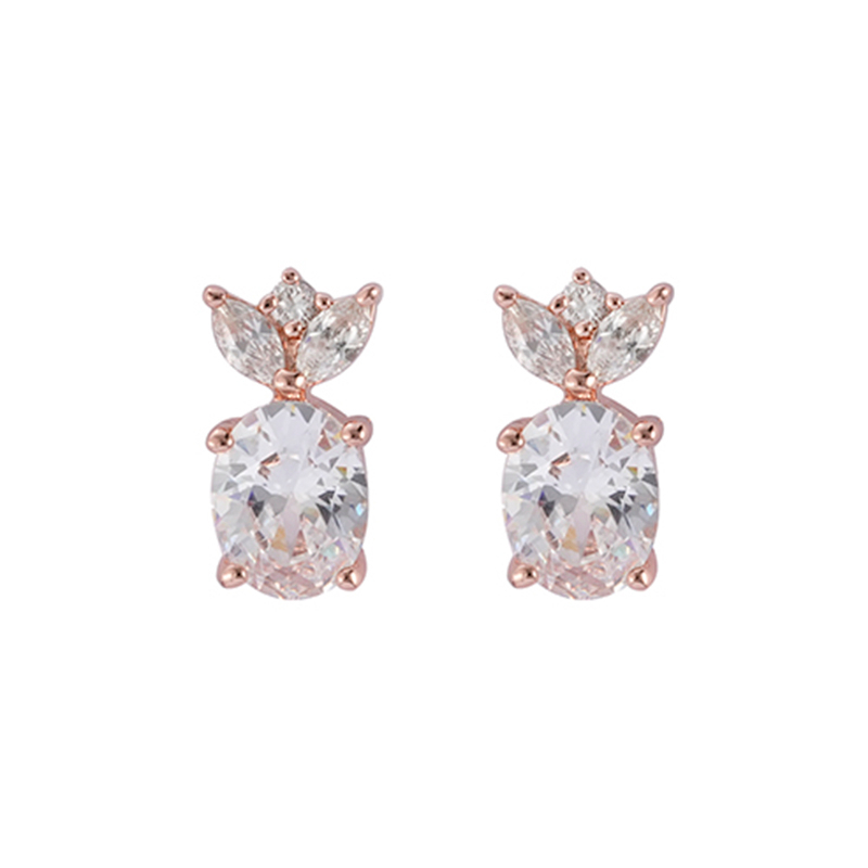 In-stock Little Goldfish Cz Earrings