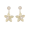  In-stock Flowers Cz Earrings