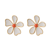 In-stock Daisy Enamel Earrings$1.1~1.6