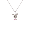 Rabbit Head Charm Necklace 