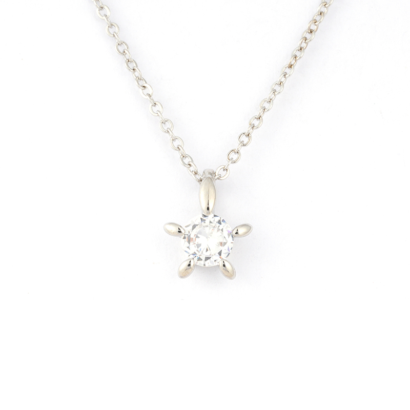 Rhinestone Star Pendant Necklace