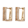 Straight Line Hoop Earrings $0.7-1.2