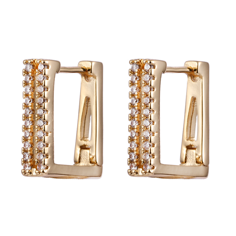 Straight Line Hoop Earrings $0.7-1.2