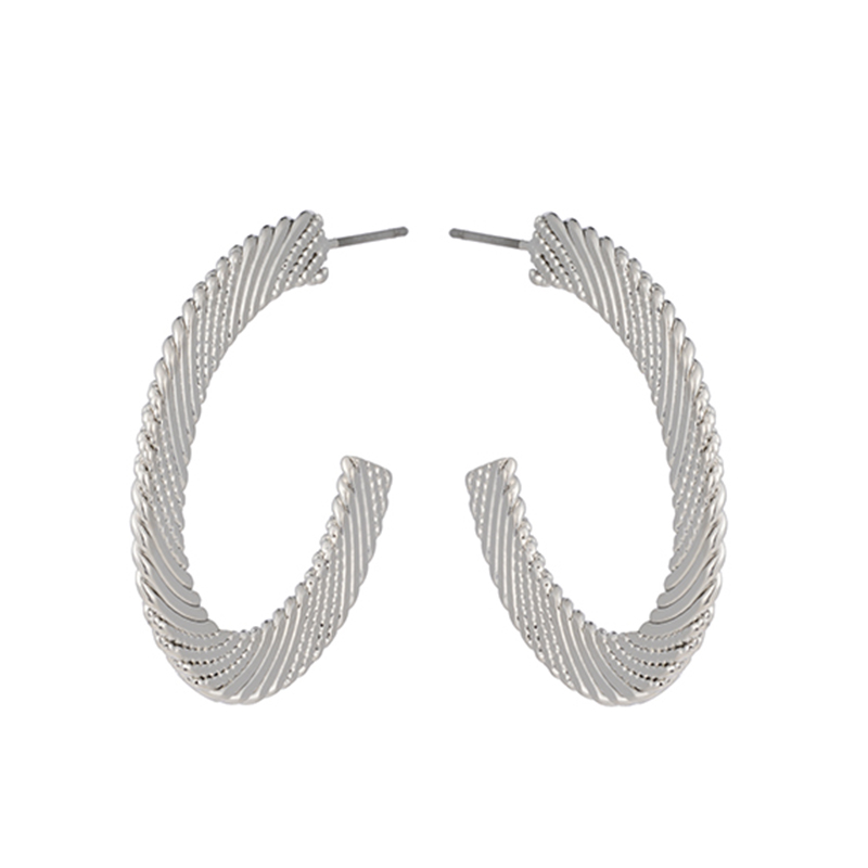 Fashion Plain Hoop Earrings$1.2~1.7