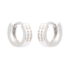 Fashion Plain Hoop Earrings$0.8~1.3