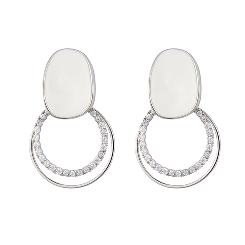 In-stock Basic Cz Earrings$2.5~3.0