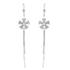  tassel earring withflower for sales $3.3-0-$3.9